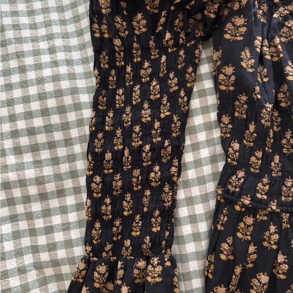 Doen Kaira Dress in Noir Meadowsweet Floral - Picture 4 of 6